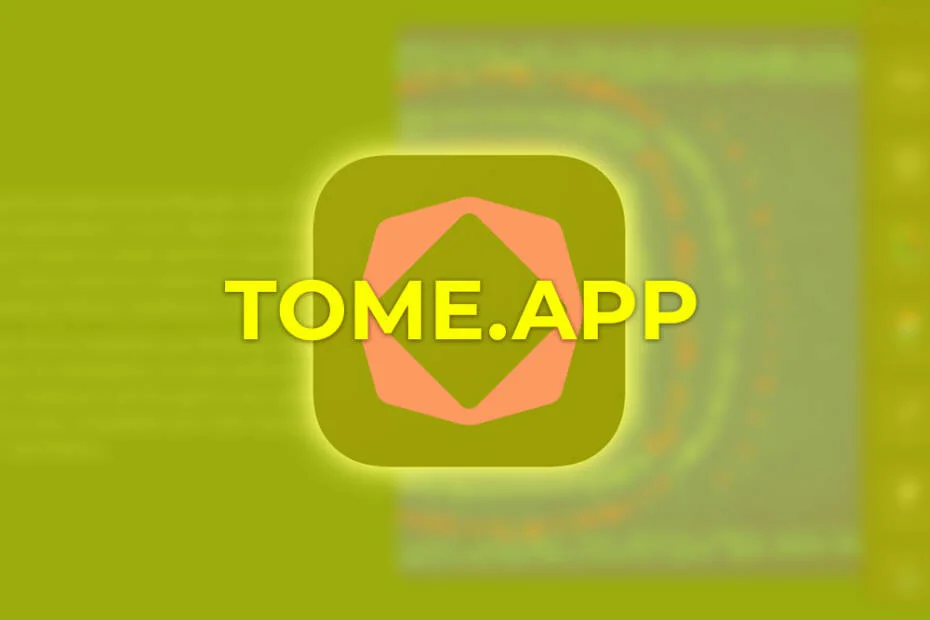 tome.app presentaciones con AI